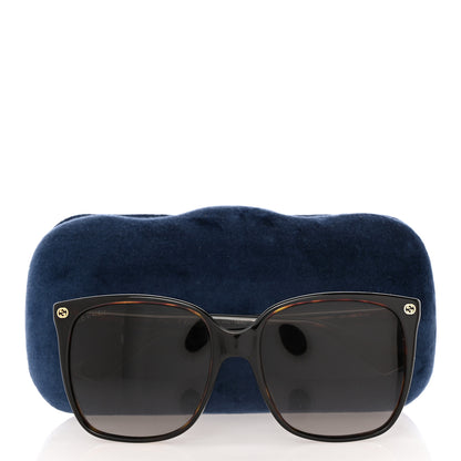 Gucci Acetate GG Sunglasses GG0022S Havana 8 of 8