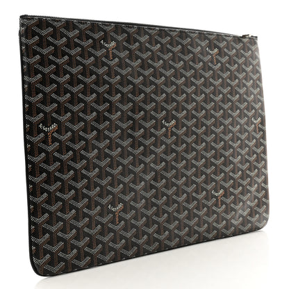 Goyard Goyardine Senat Pochette GM Black 3 of 6