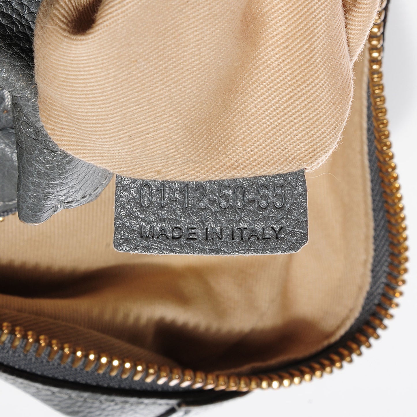 Calfskin Large Paraty Grey