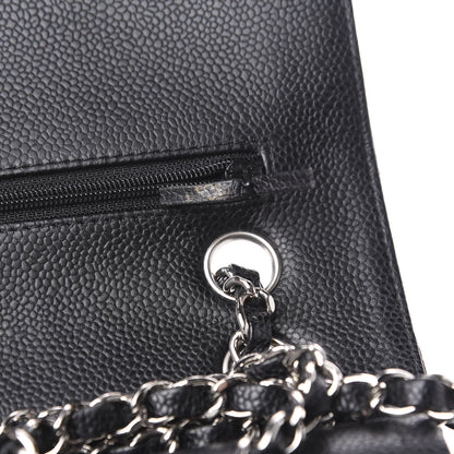 Chanel Caviar Quilted Medium Double Flap Black 12 of 12