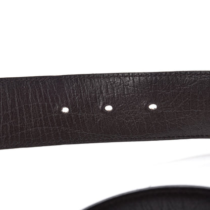 Gucci GG Plus Monogram Interlocking G Belt 90 36 Dark Brown 7 of 8