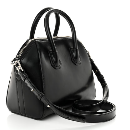 Givenchy Shiny Lord Calfskin Mini Antigona Black 3 of 10
