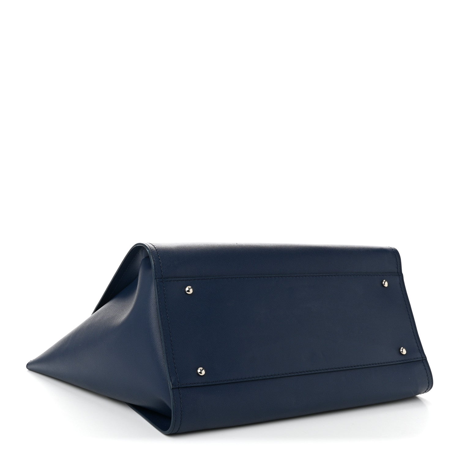 Chanel Caviar Medium Studded Deauville Tote Navy 4 of 10
