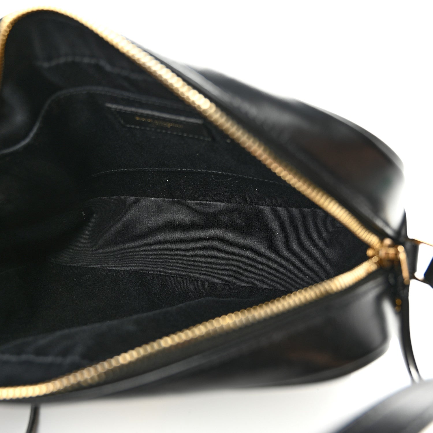 Saint Laurent Calfskin Matelasse Monogram Lou Camera Bag Black 5 of 14