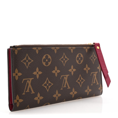 Louis Vuitton Monogram Adele Wallet Fuchsia 3 of 6