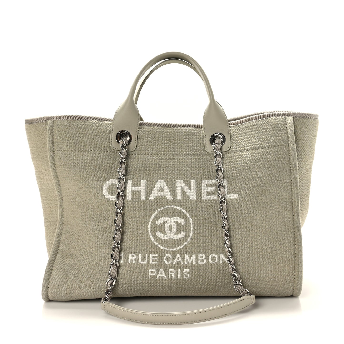 Mixed Fibers Medium Deauville Tote Grey