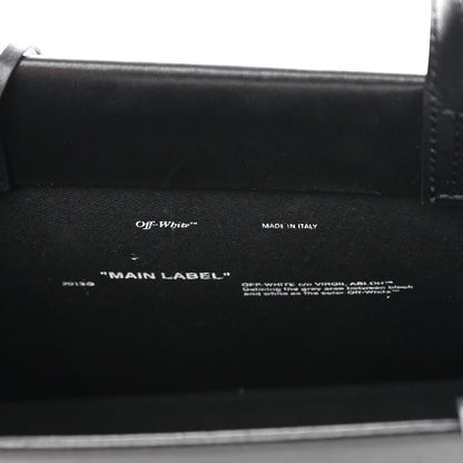 Off-White Calfskin Box Bag Tote Black 6 of 14