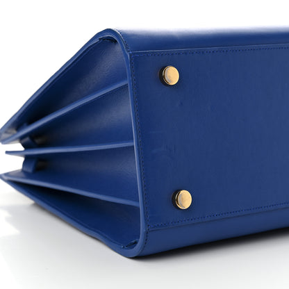 Saint Laurent Calfskin Small Sac De Jour Royal Blue 9 of 12