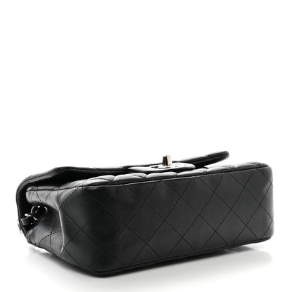 Chanel Lambskin Quilted Mini Rectangular Flap Black 4 of 10