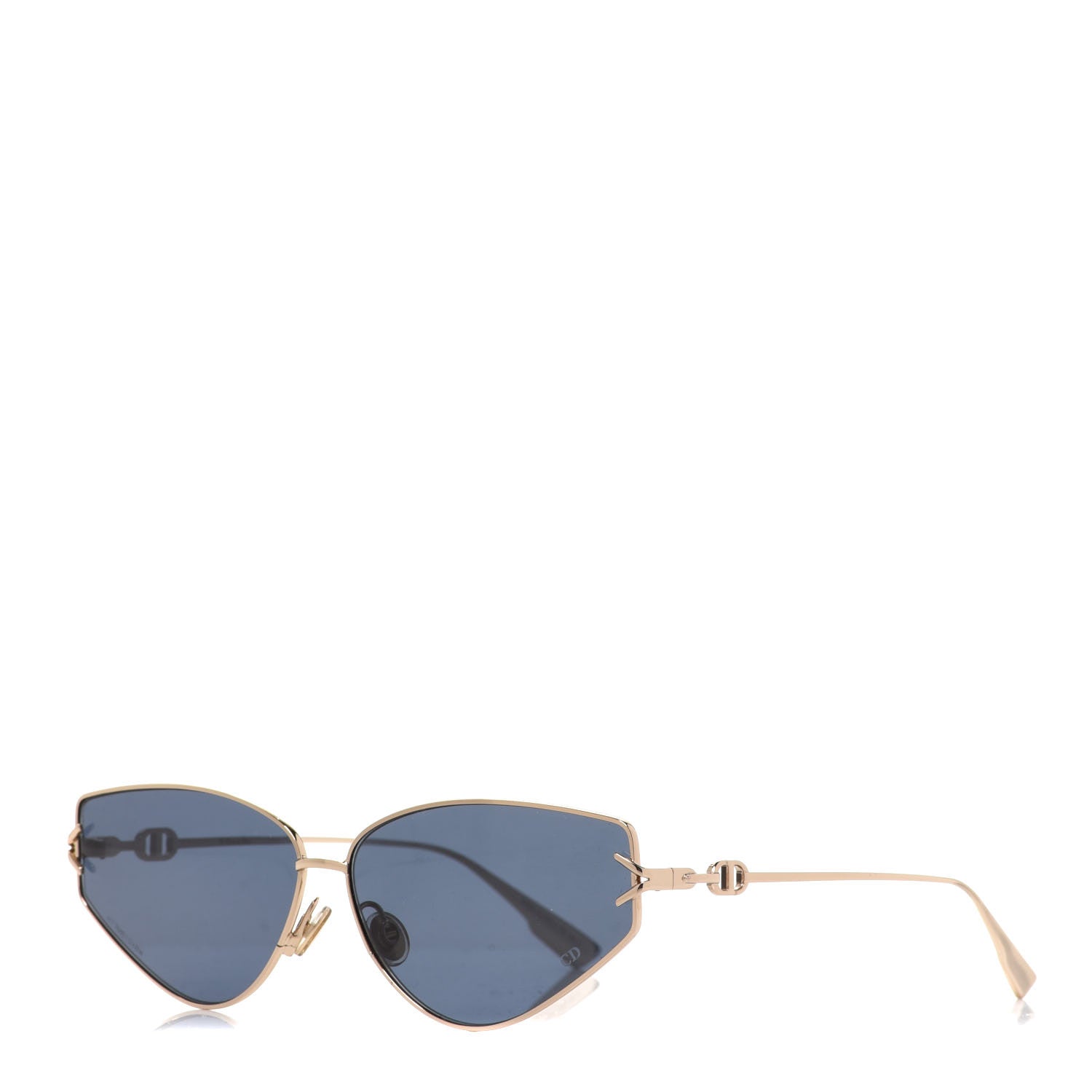 Christian Dior Metal Gipsy2 Sunglasses Gold 1 of 9