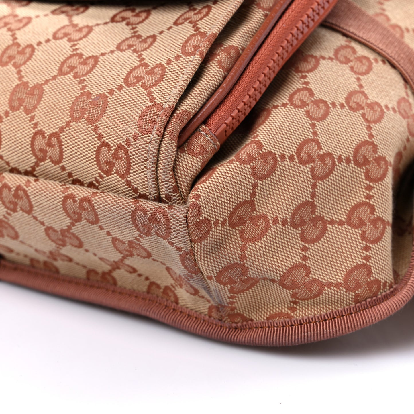 X MLB GG Monogram LA Dodgers Convertible Belt Bag Beige Ruggine Ivory