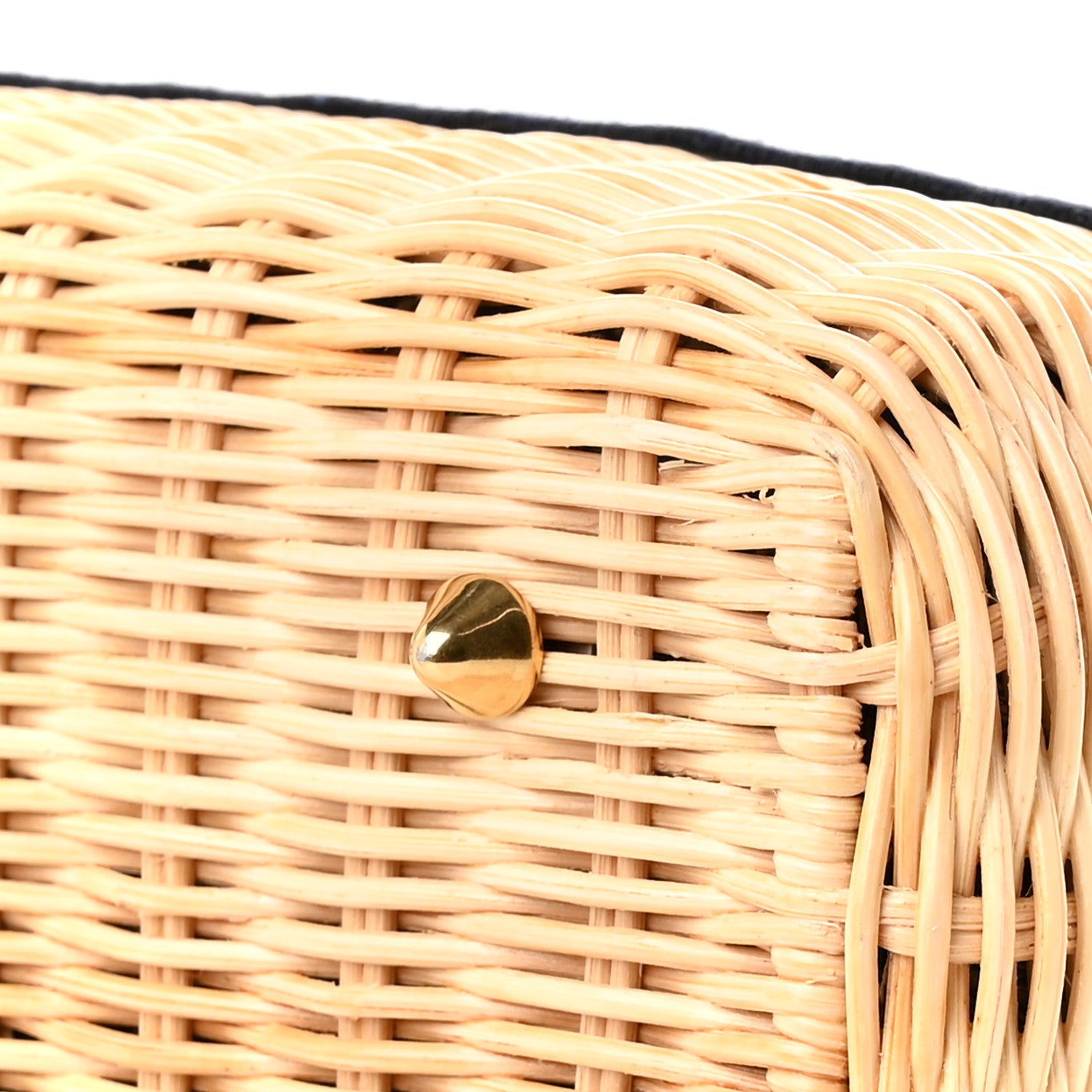 Christian Dior Wicker Oblique Medium Lady Dior Bag Blue 10 of 10