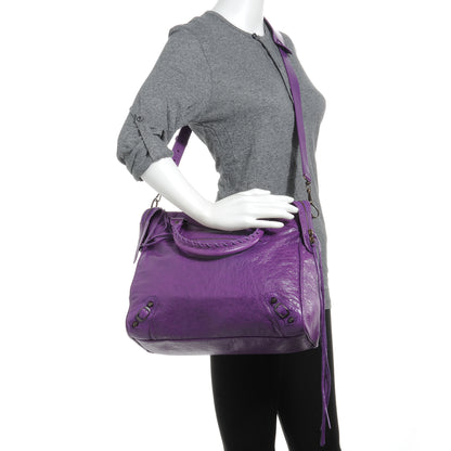 Balenciaga Agneau Velo Ultraviolet 2 of 7