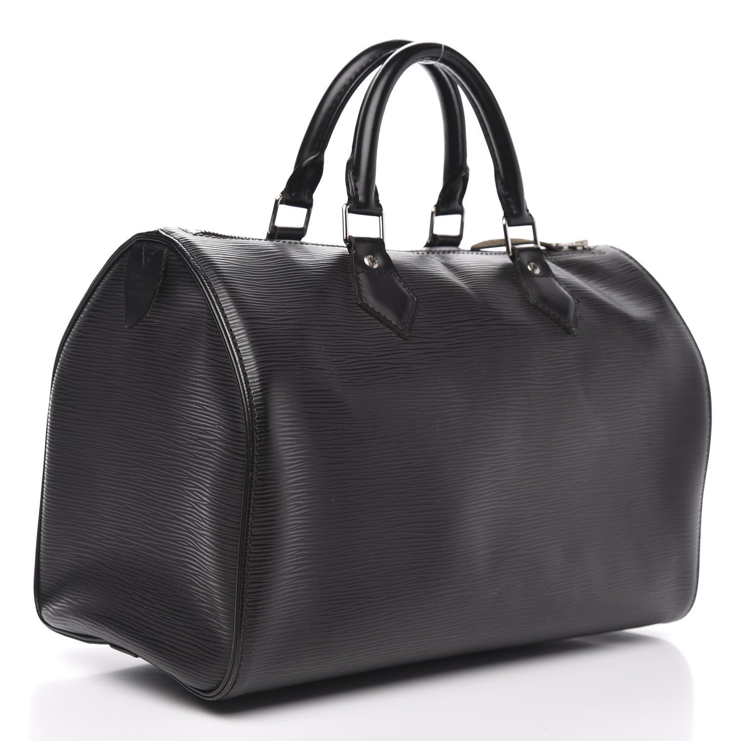 Louis Vuitton Epi Speedy 35 Black 3 of 13