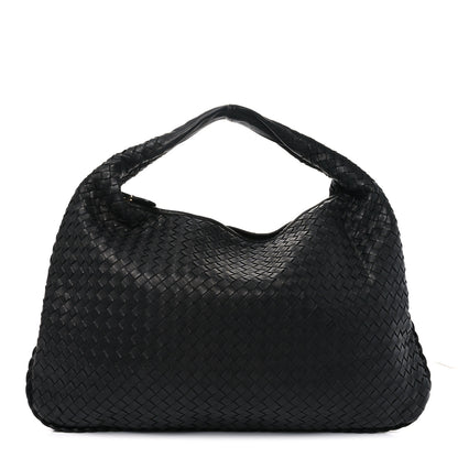 Bottega Veneta Nappa Intrecciato Large Veneta Hobo Black 1 of 12