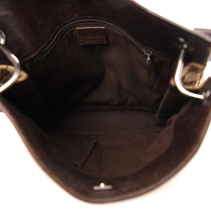 Gucci Monogram Eclipse Messenger Bag Dark Brown 5 of 13