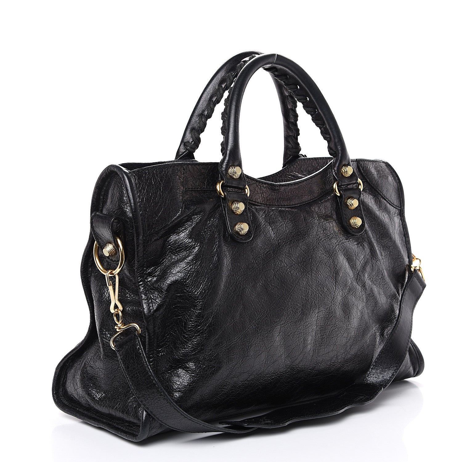 Balenciaga Agneau Giant 12 Gold Hardware City Black 2 of 11