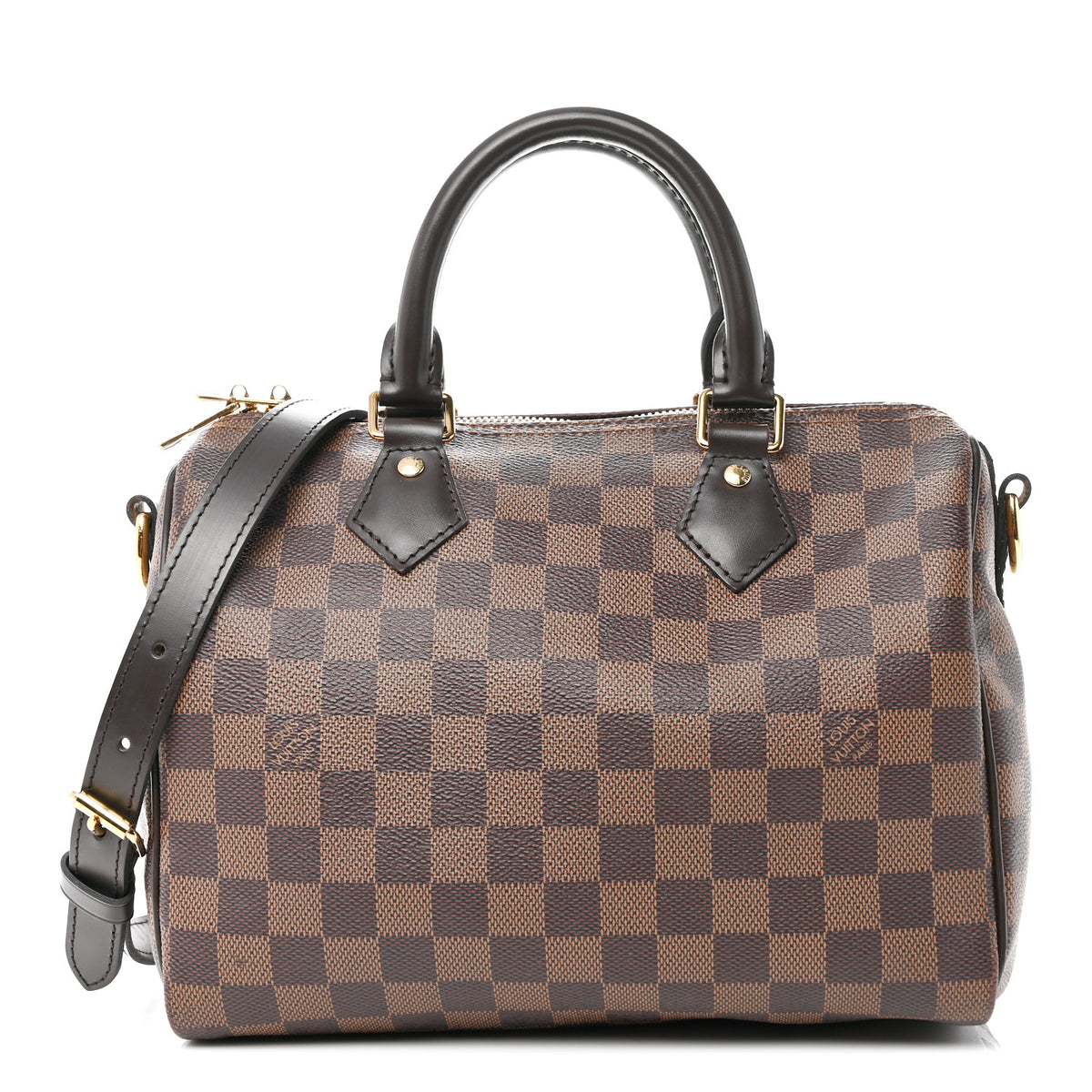 Louis Vuitton Damier Ebene Speedy Bandouliere 25 1 of 10