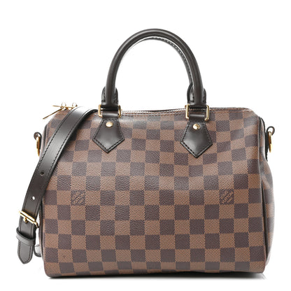 Louis Vuitton Damier Ebene Speedy Bandouliere 25 1 of 10