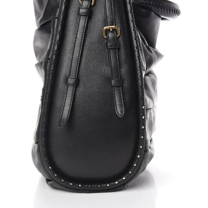 Christian Dior Lambskin Medium Libertine Hobo Black 11 of 14