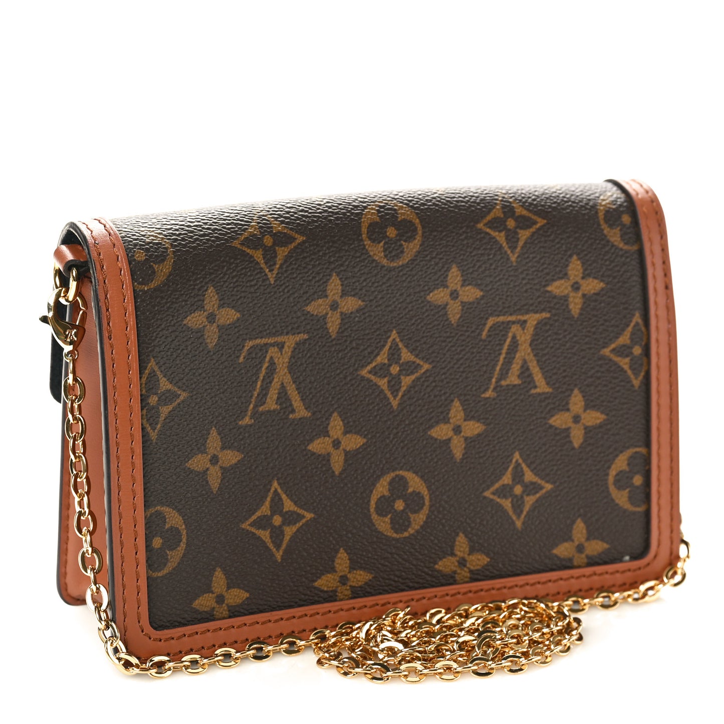 Reverse Monogram Dauphine Chain Wallet