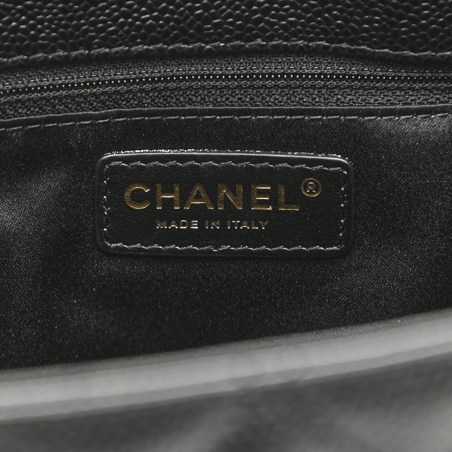 Chanel Caviar Quilted Grand Shopping Tote GST Black 5 of 9