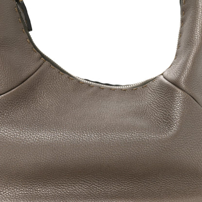 Fendi Cuoio Romano Selleria Hobo Peltro 7 of 9