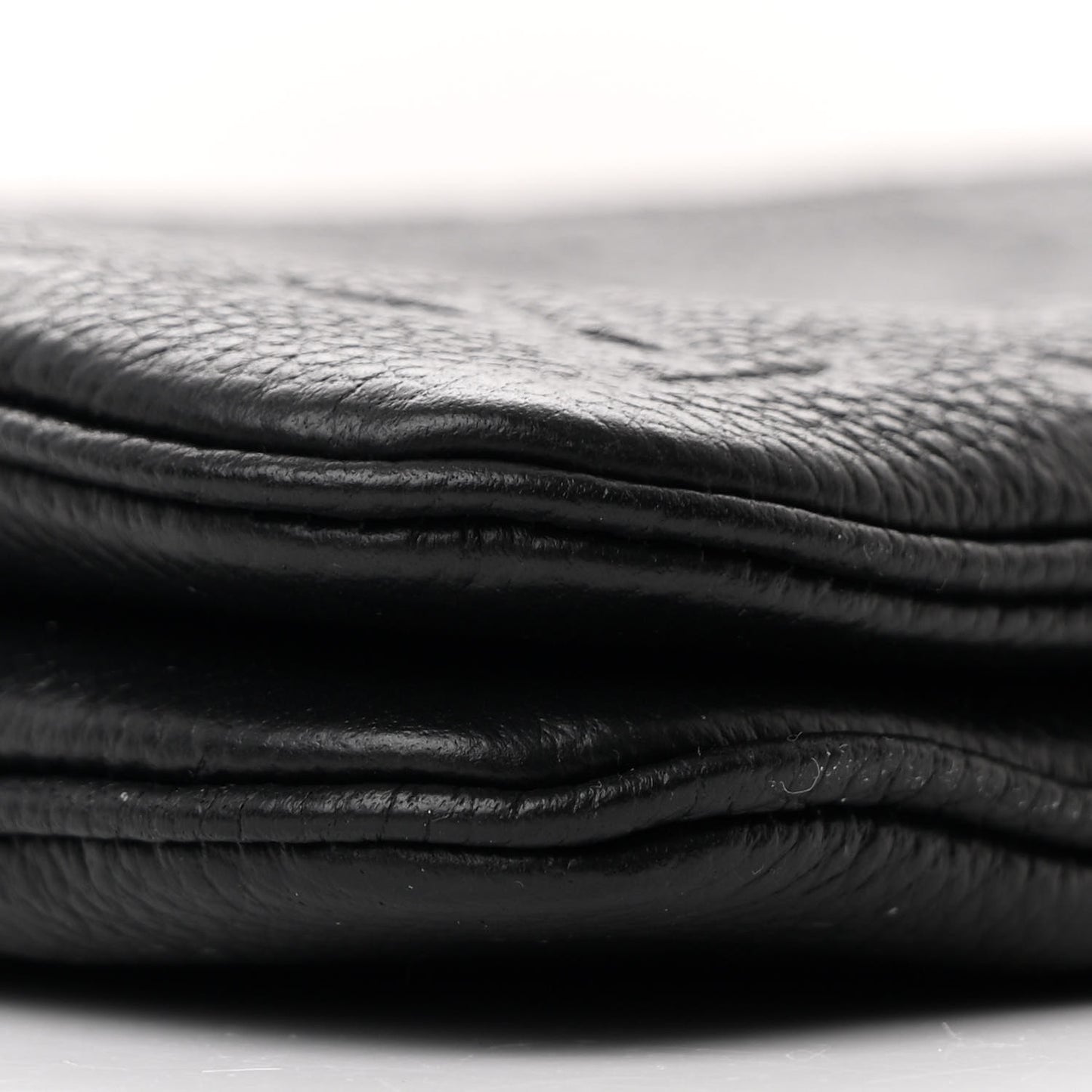 Empreinte Double Zip Pochette Black