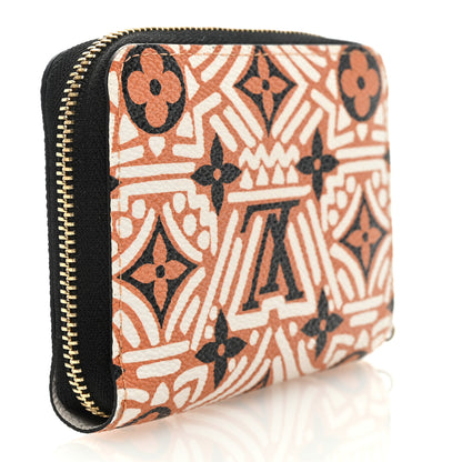 Louis Vuitton Monogram Giant Crafty Zippy Coin Purse Creme Caramel 3 of 6