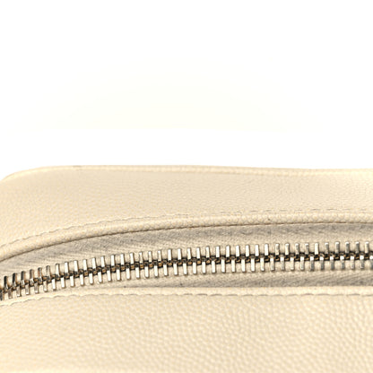 Chanel Caviar Quilted Small In & Out Camera Case White 10 of 10