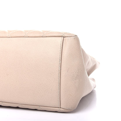 Chanel Caviar Quilted Grand Shopping Tote GST Beige Clair 9 of 11