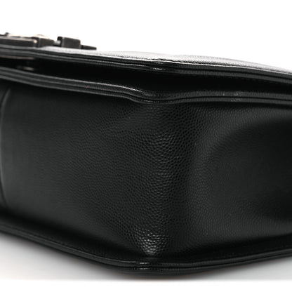 Chanel Caviar Quilted Medium Boy Flap Black 10 of 10