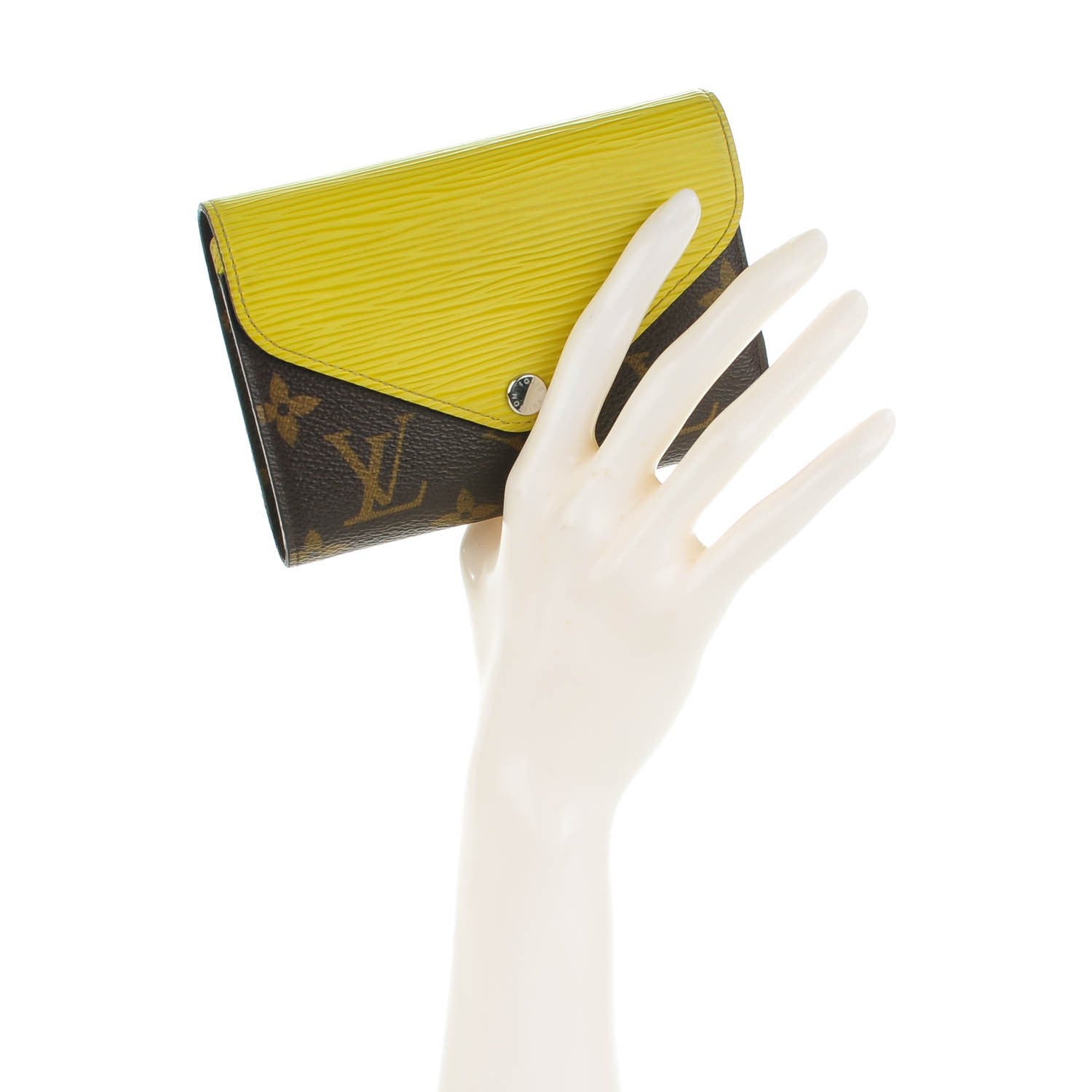Louis Vuitton Epi Monogram Marie-Lou Compact Wallet Pistache 2 of 9