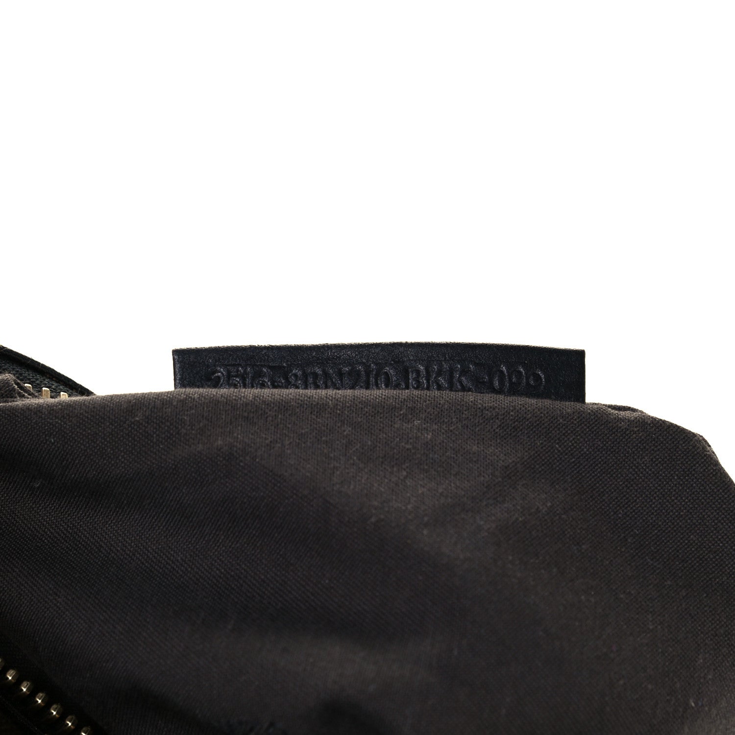 Fendi Goatskin Zucca Large Peekaboo Iconic Satchel Black Tobacco 8 of 14