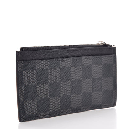 Louis Vuitton Damier Graphite Coin Card Holder 3 of 8