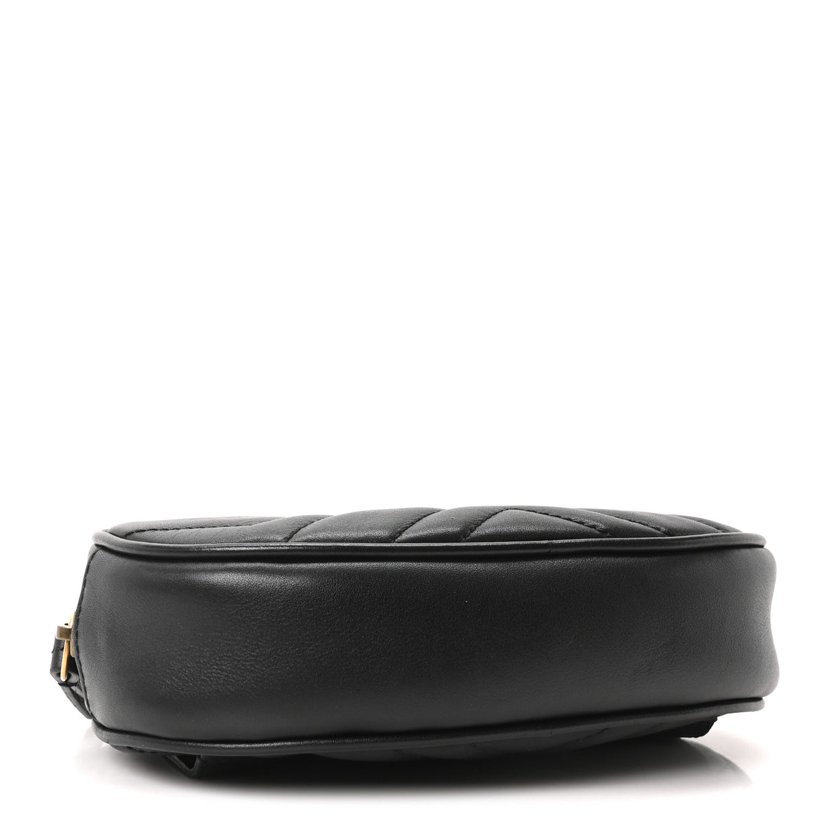Calfskin Matelasse GG Marmont Belt Bag 95 38 Black