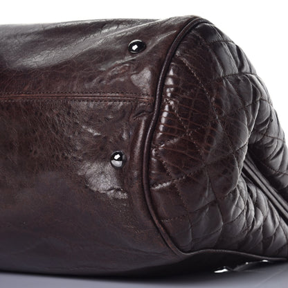 Chanel Calfskin Medium Perfect Day Tote Dark Brown 9 of 10