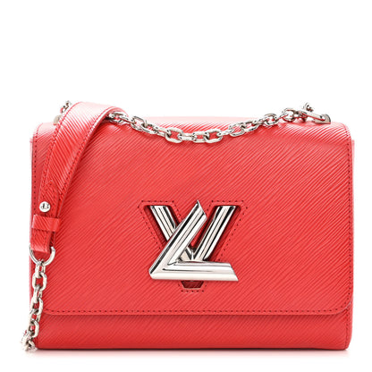 Louis Vuitton Epi Twist Shoulder Bag MM Coquelicot 1 of 10