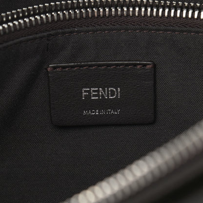 Fendi Vitello Dolce 4 Color Medium By The Way Boston Bag Carbone Grigio Polvere Multicolor 6 of 12