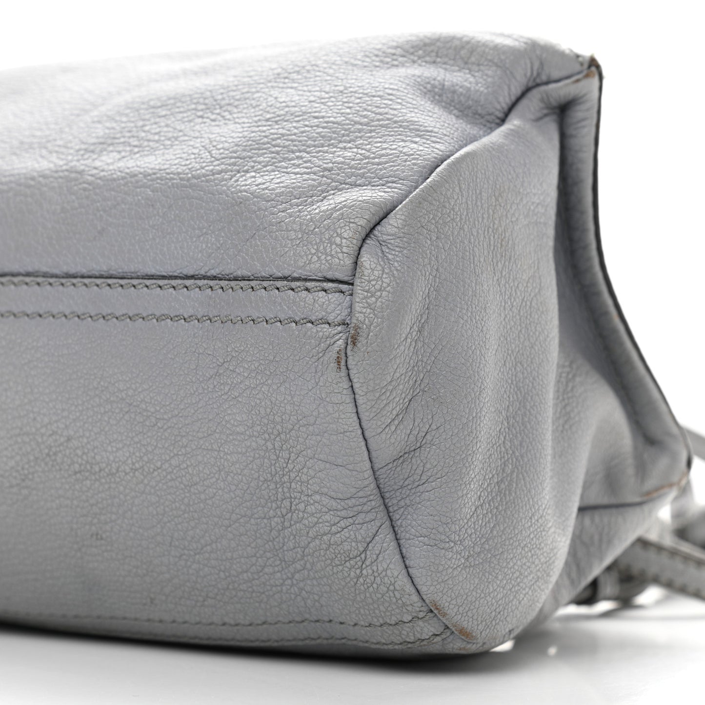 Sugar Goatskin Mini Pandora Dove Grey