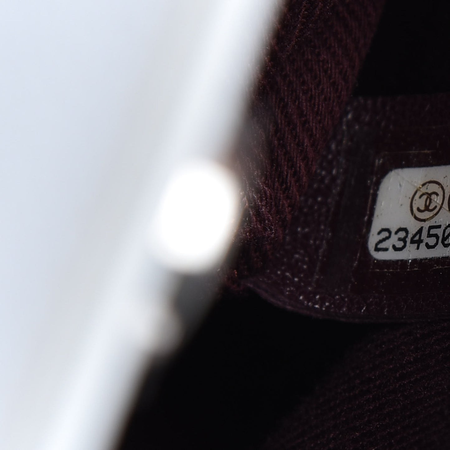 Grained Calfskin Mini Neo Executive Shopper Tote White