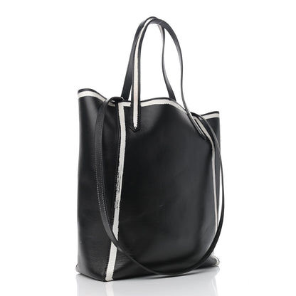 Givenchy Calfskin Logo Print Medium Stargate Shopper Tote Black 4 of 13