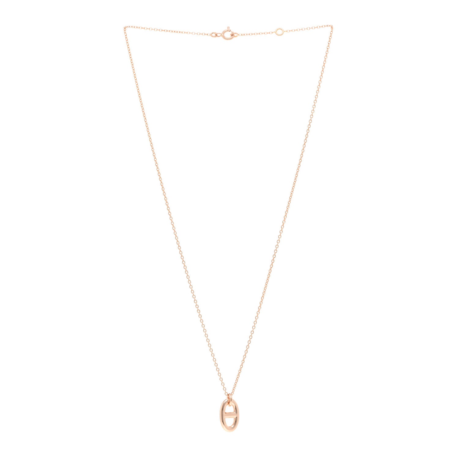 Hermes 18K Rose Gold PM Farandole Pendant Necklace 3 of 6