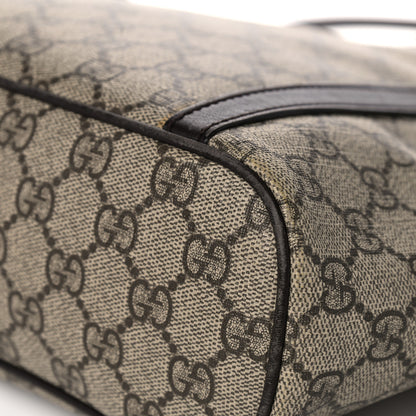 Gucci GG Supreme Monogram Medium Joy Tote Dark Brown 9 of 20