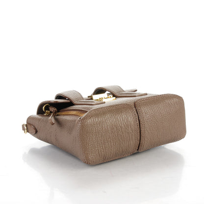 3.1 Phillip Lim 3.1 Textured Calfskin Mini Pashli Satchel Taupe 4 of 8