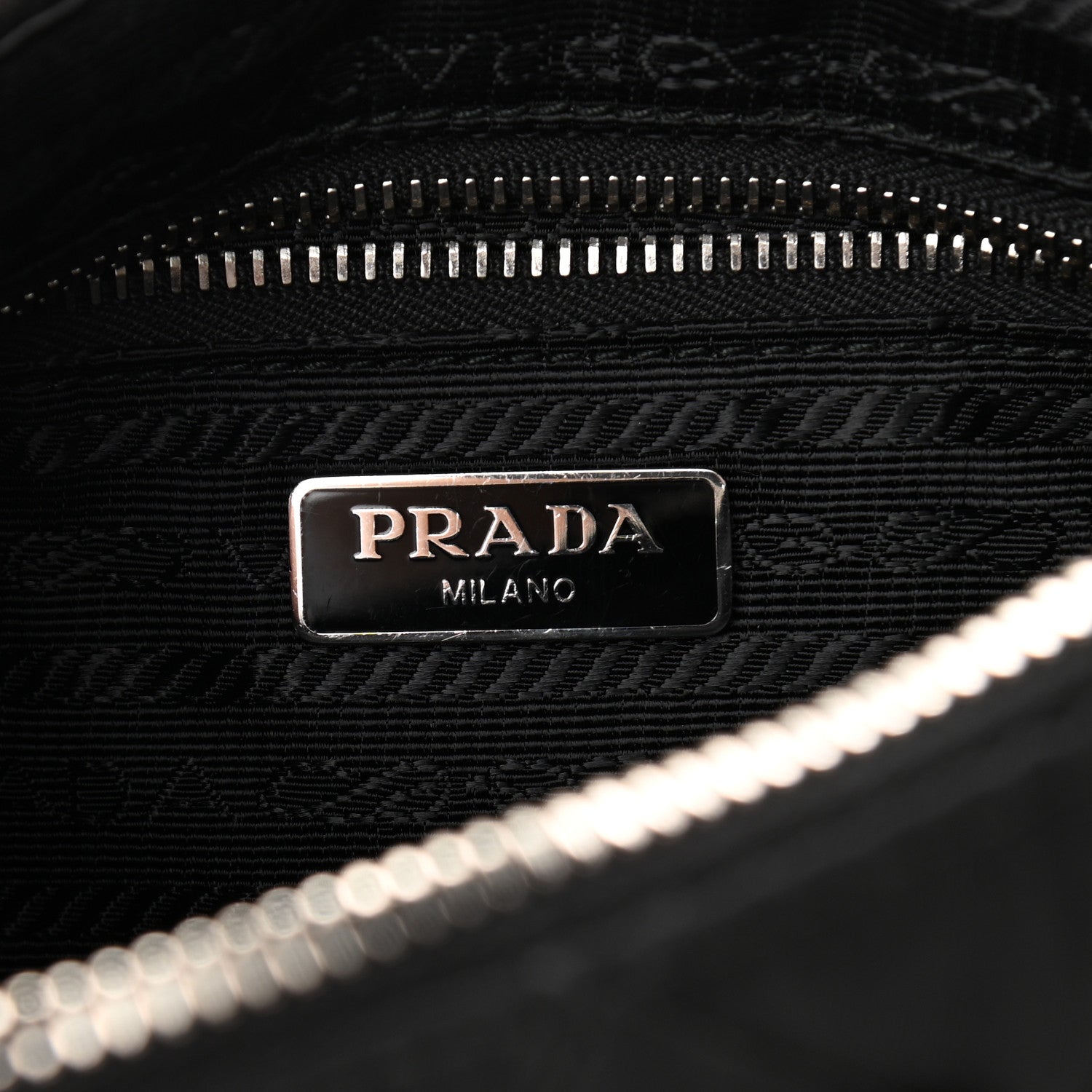 Prada Nylon Tessuto Impuntu Quilted Crossbody Bag Black 5 of 9