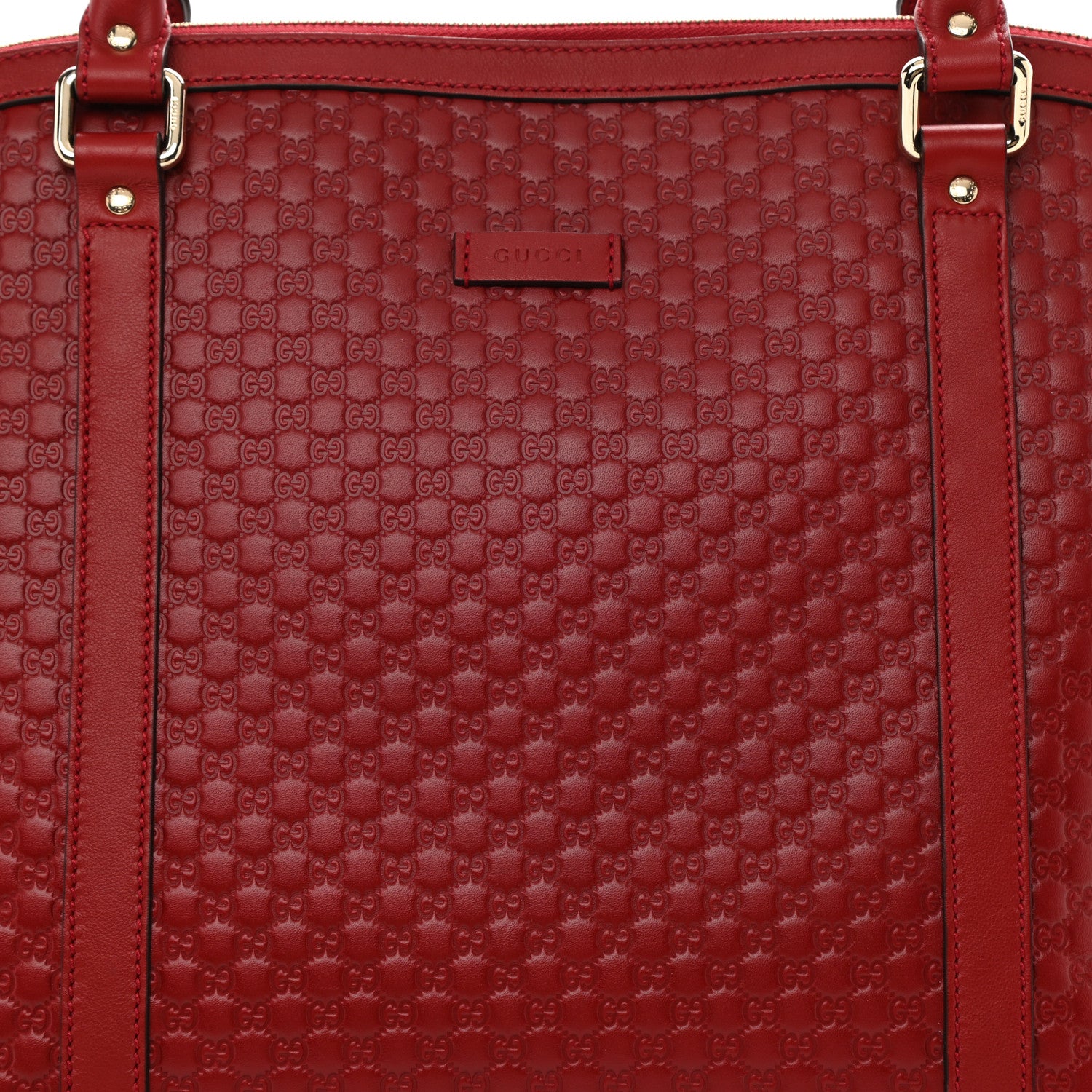 Gucci Soft Microguccissima Large Dome Satchel Red 8 of 8