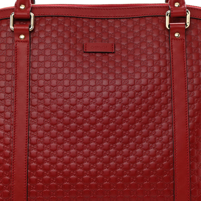 Gucci Soft Microguccissima Large Dome Satchel Red 8 of 8