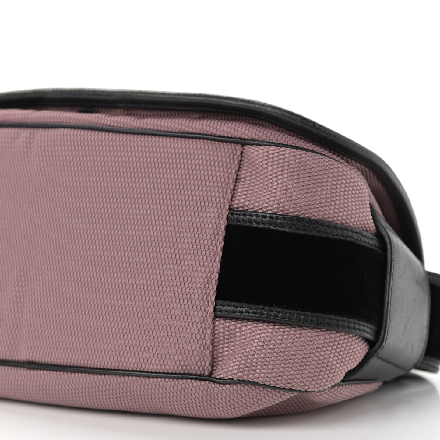 Canvas Shoulder Bag Pink Black