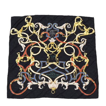Hermes Silk L'Instruction Du Roy Scarf 90 1 of 7